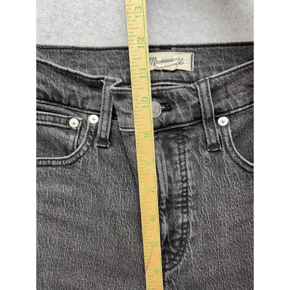 Madewell The Perfect Vintage Jean Womens 26 Gray High Rise Mom Denim Stretch - Picture 4 of 11